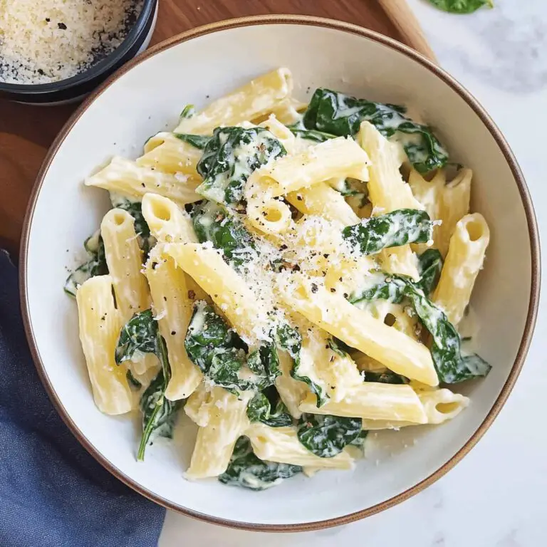 Pasta With Spinach Recipe