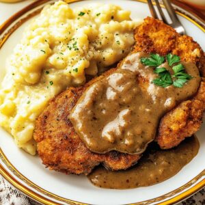 Crispy Breaded Pork Chops And Gravy Recipe