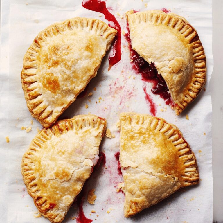 Delectable Sour Cherry Hand Pies Recipe