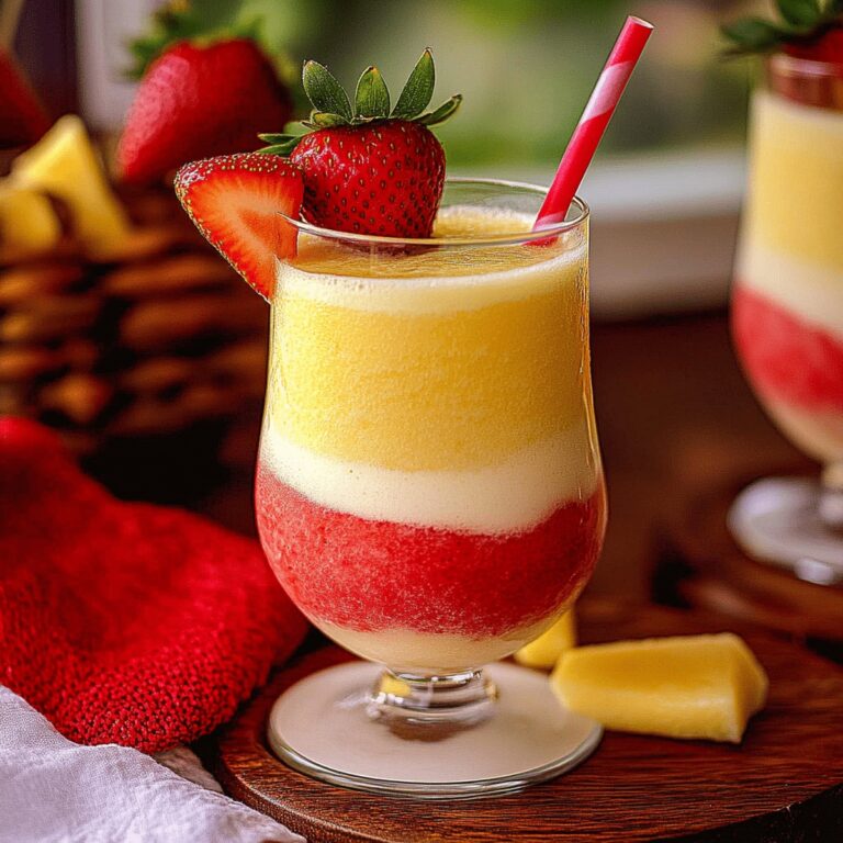 Tropical Strawberry Pina Colada Recipe
