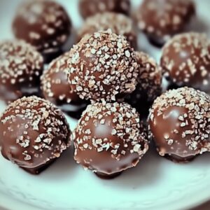 No Bake Chocolate Kahlua Truffles Recipe