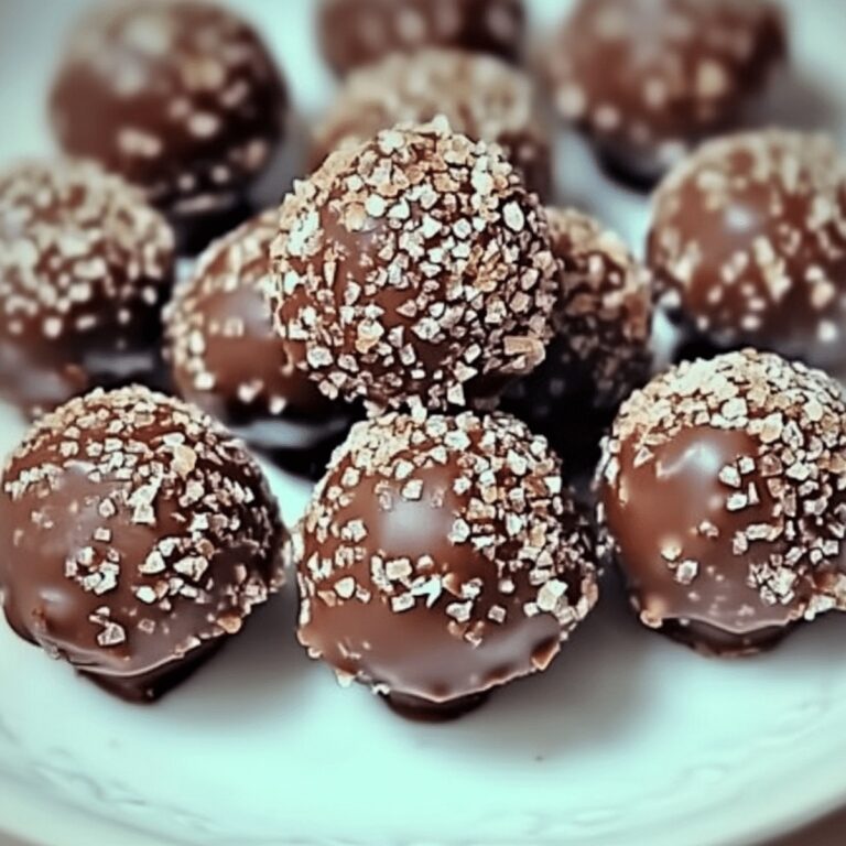 No Bake Chocolate Kahlua Truffles Recipe