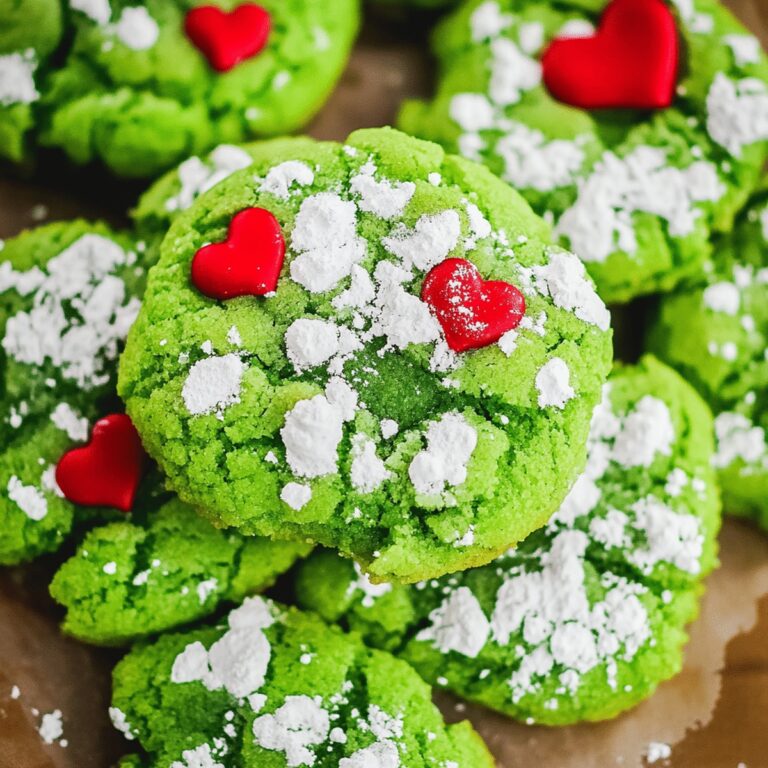 Festive Grinch Cookies Recipe