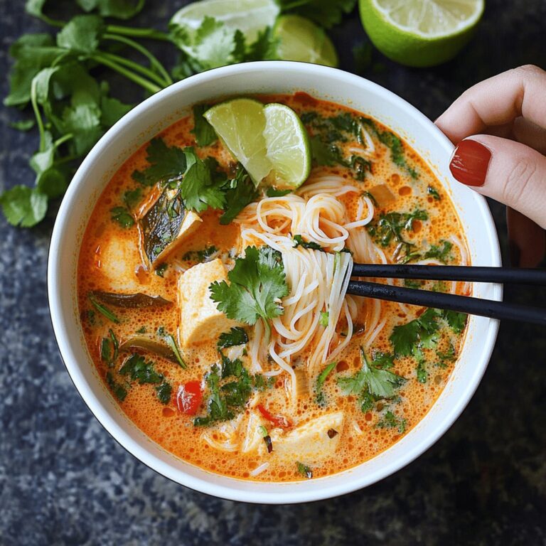 Thai Red Curry Noodle Soup Recipe