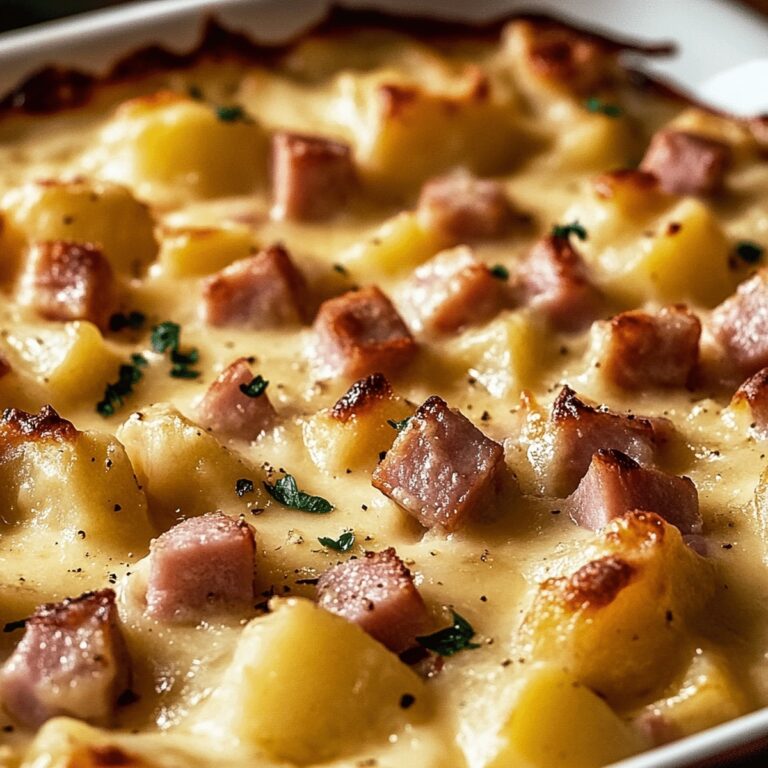 Hearty Ham And Potato Casserole Recipe