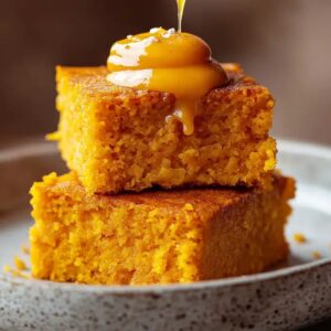 Maple Honey Butter Sweet Potato Cornbread Recipe