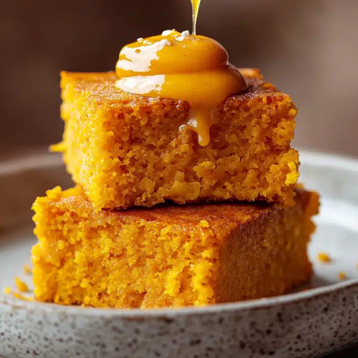 Maple Honey Butter Sweet Potato Cornbread Recipe