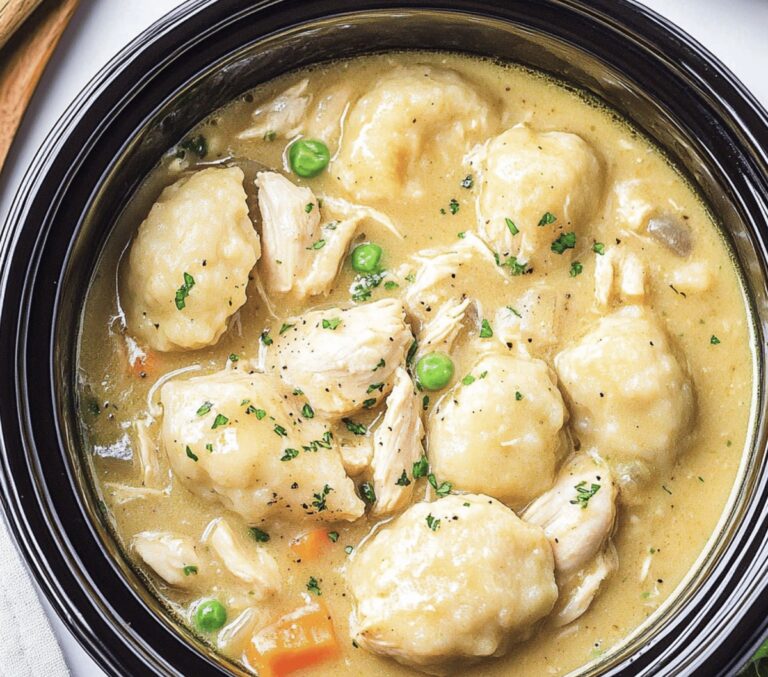Hearty Crockpot Chicken And Dumplings Recipe