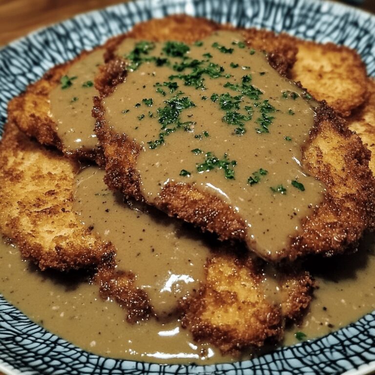 Pork Schnitzel With Dijon Gravy Recipe