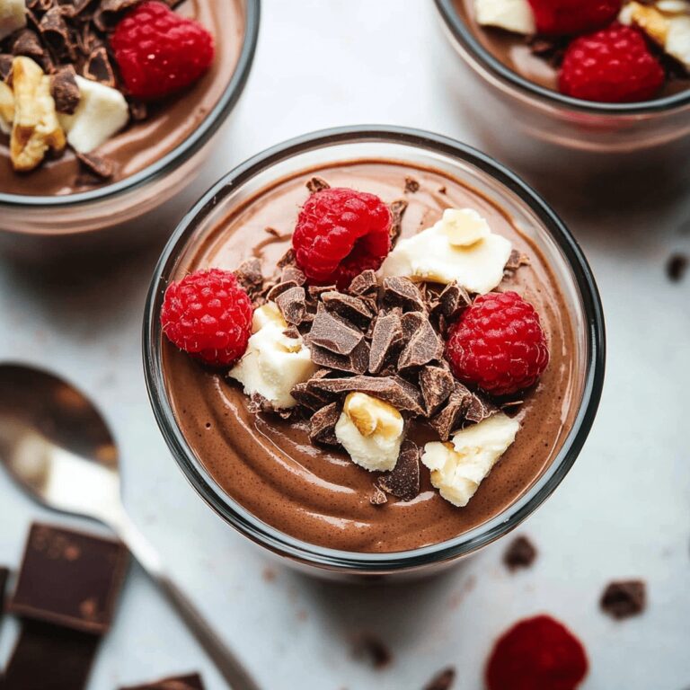 Silky Chocolate Protein Pudding Recipe