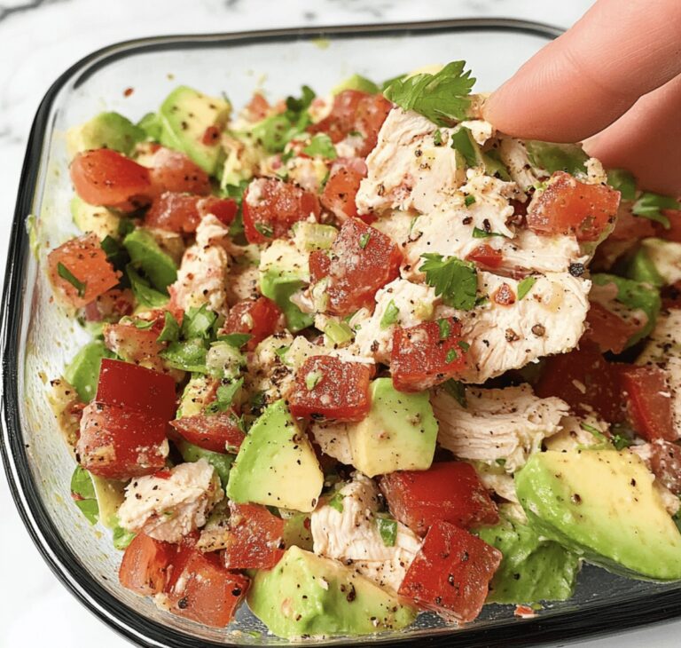 Crispy BLT Chicken Salad Recipe