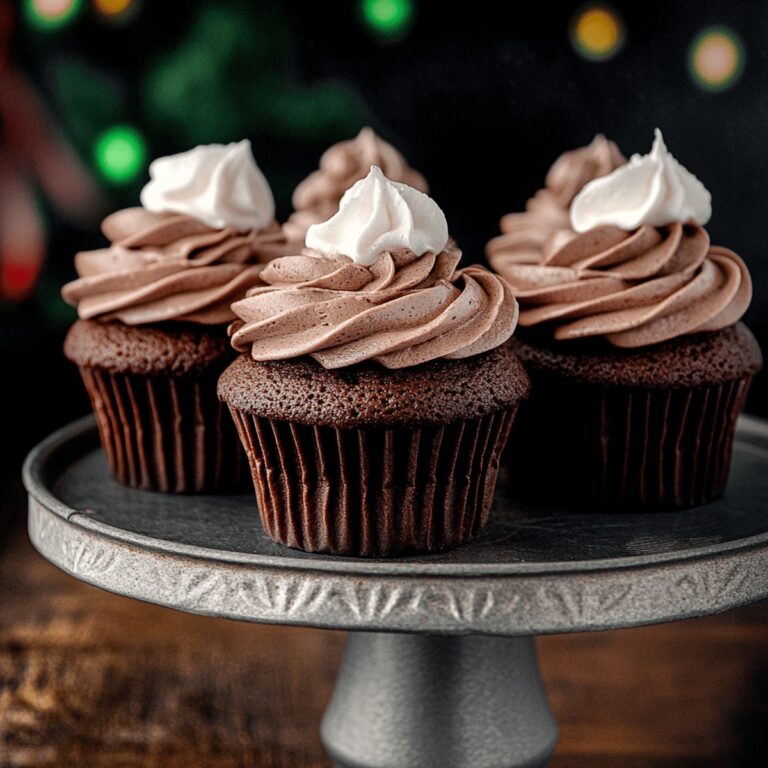 Hot Cocoa Cupcakes Recipe