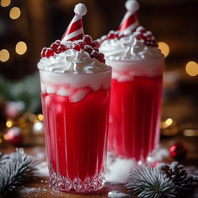 Festive Santas Hat Shirley Temple Recipe