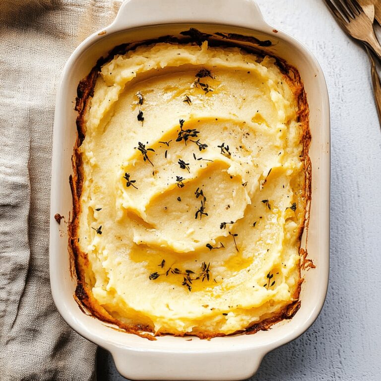 Perfect Baked Mashed Potatoes Recipe