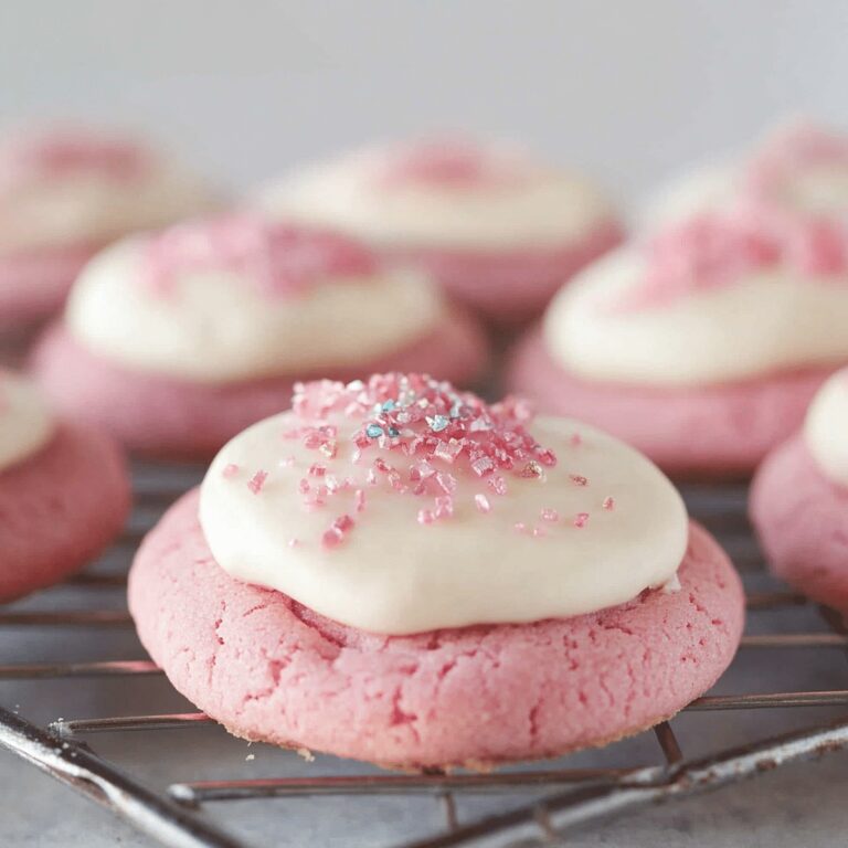 Dreamy Pink Velvet Cookies With Cream Cheese Frosting Recipe
