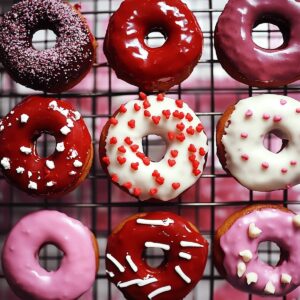 Velvety Red Velvet Donuts Recipe