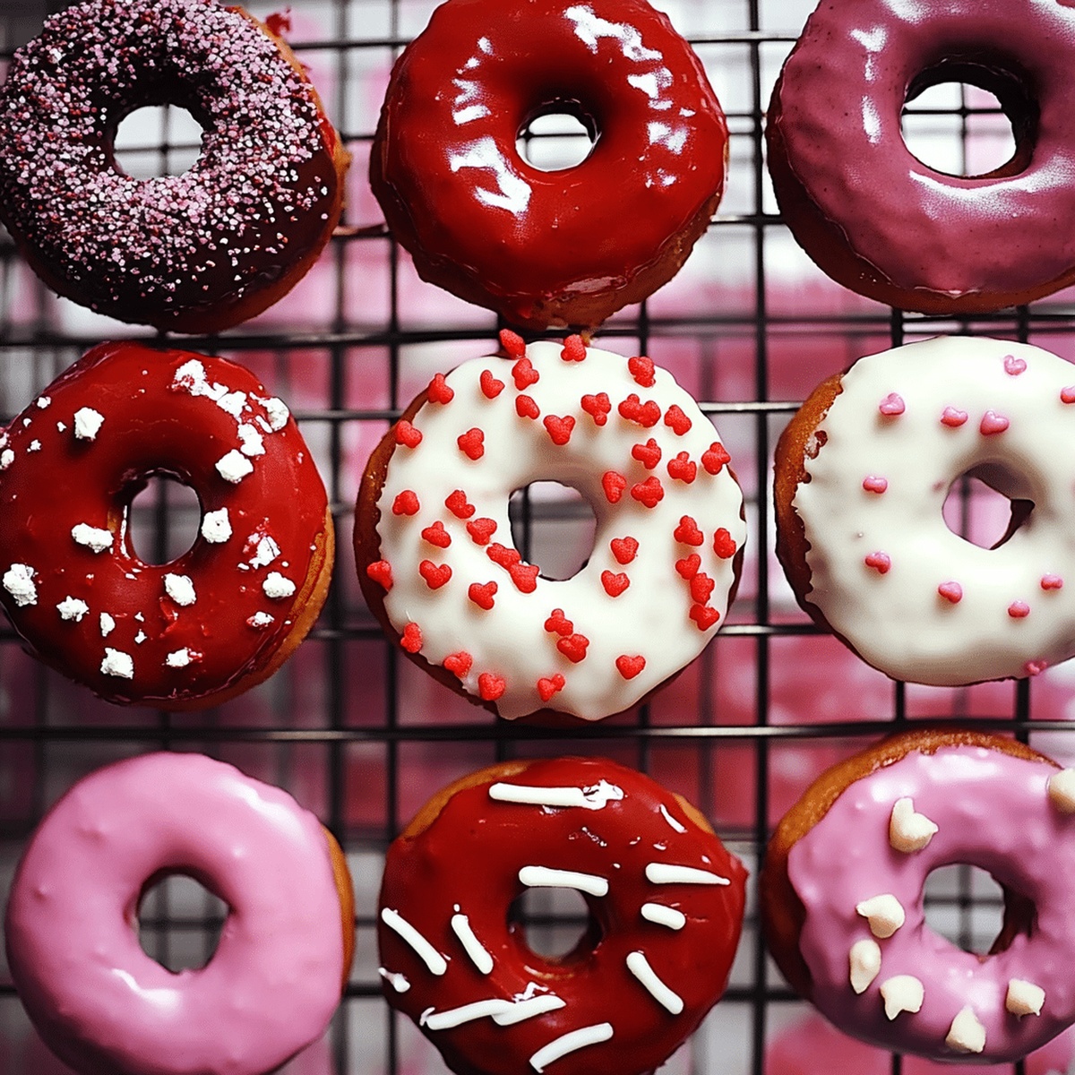 Velvety Red Velvet Donuts Recipe