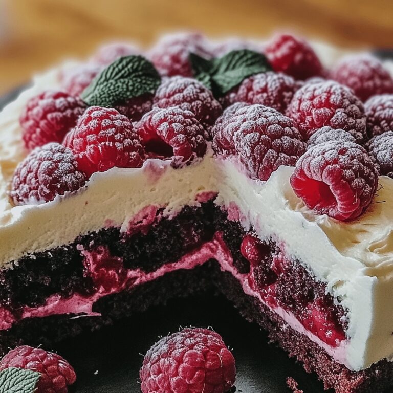 Heavenly White Chocolate Raspberry Dream Cake Recipe