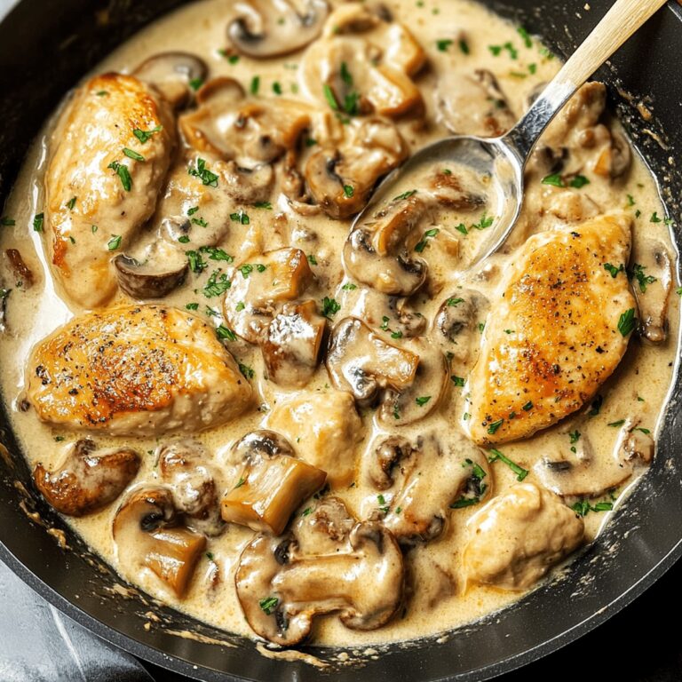 Creamy Mushroom Chicken Recipe
