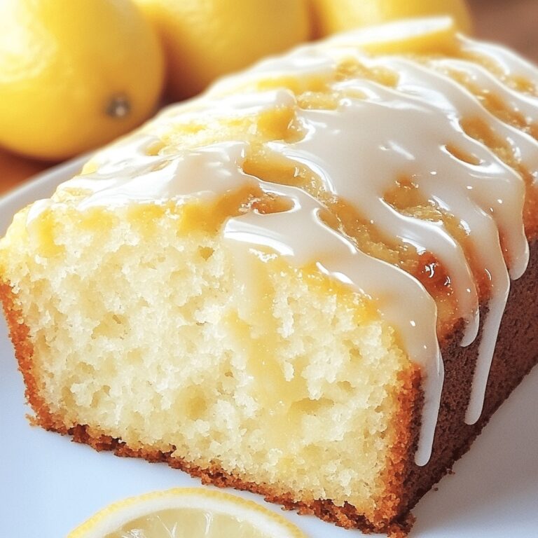 Starbucks Copycat Lemon Loaf Recipe