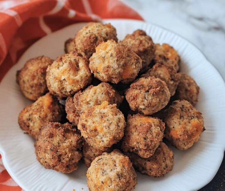 Cheesy Cheddar Bay Sausage Balls Recipe