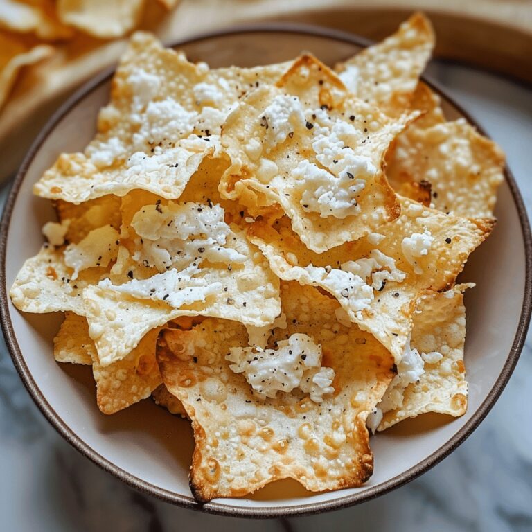 Cottage Cheese Chips Recipe