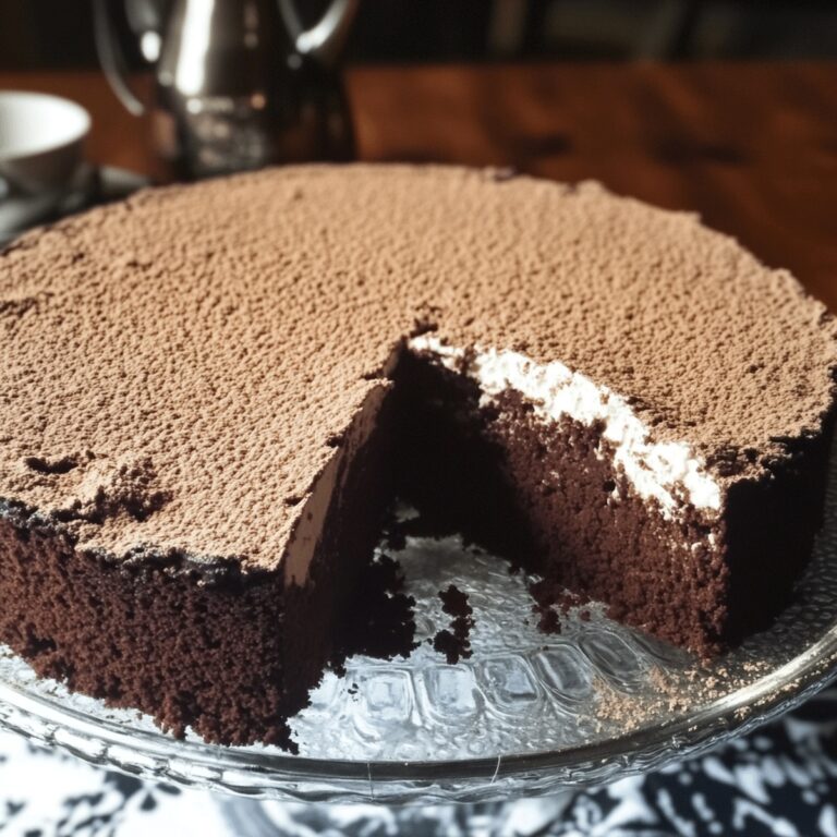 Chocolate Espresso Ricotta Torte Recipe
