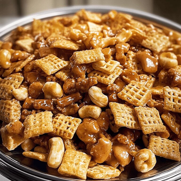 Crunchy Sweet & Salty Toffee Chex Mix Recipe