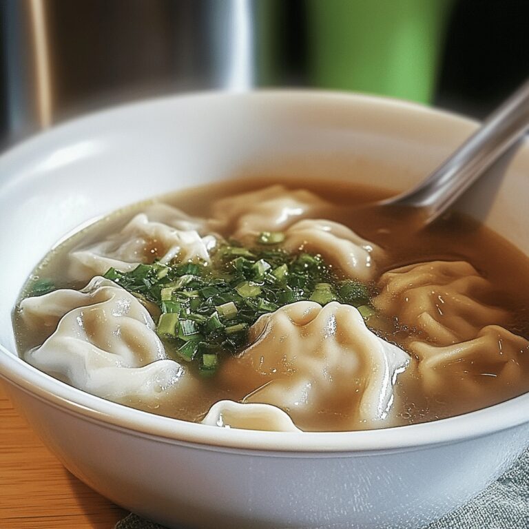 Easy Wonton Soup Recipe