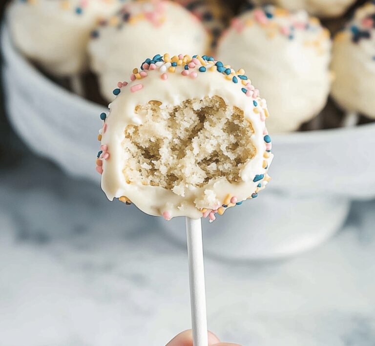 Whimsical Cake Pop Recipe