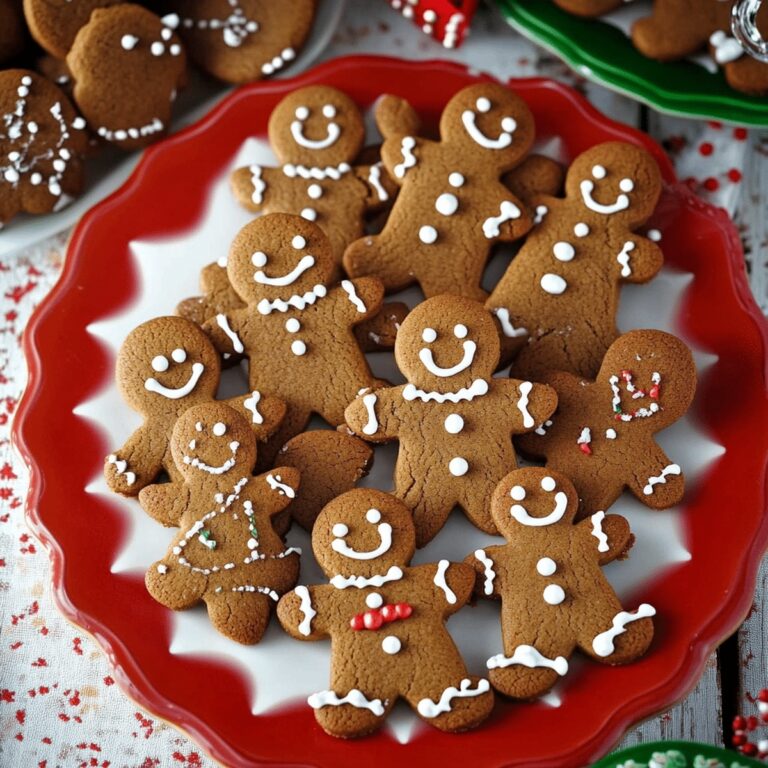 Soft & Chewy Gingerbread Men Cookies Recipe