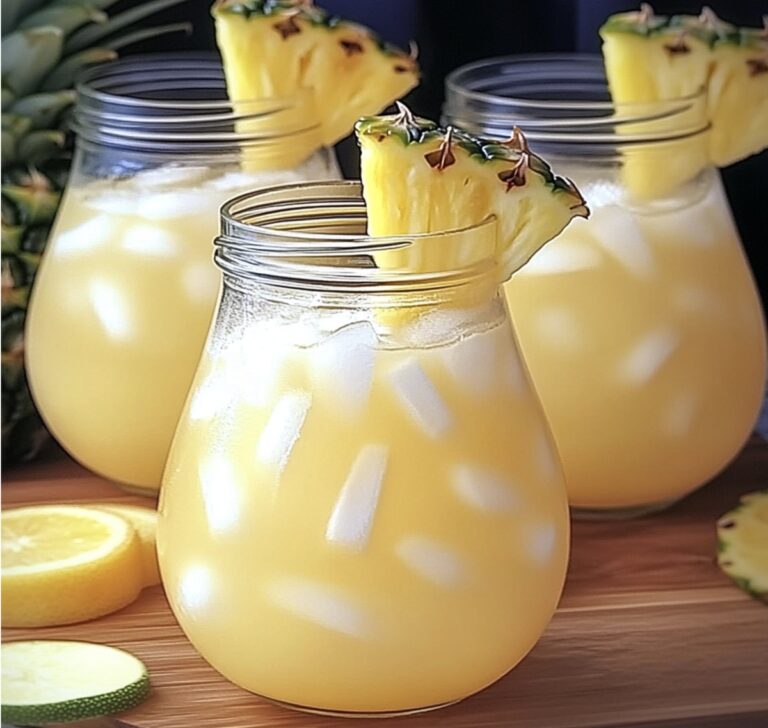 Vibrant Pineapple Lemonade Punch Recipe