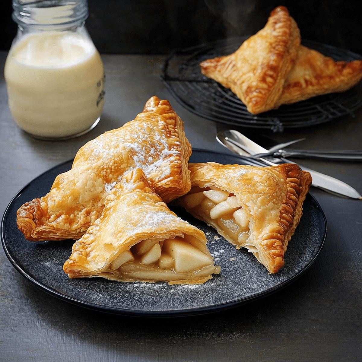 Flaky Apple Turnovers Recipe