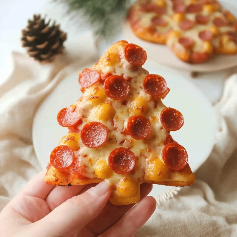 This Christmas Tree Pizza Is A Cute Christmas Dinner For Kids Recipe