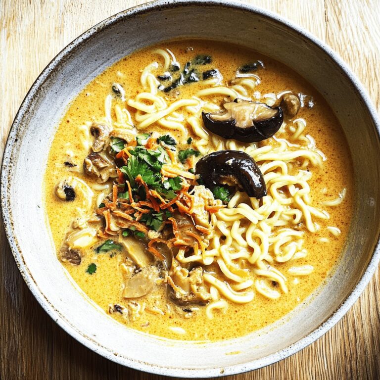 Spicy Coconut Curry Ramen Recipe