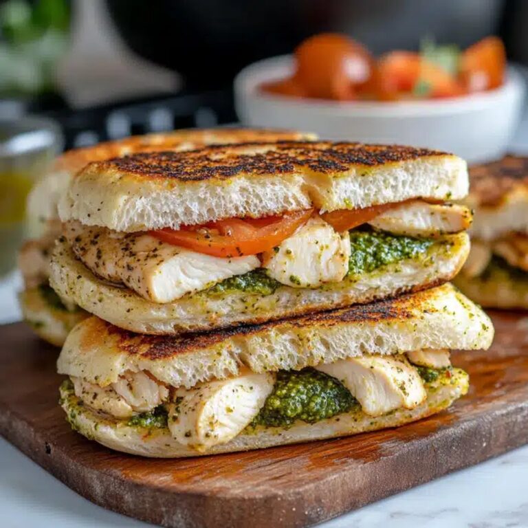 Mouthwatering Chicken Pesto Sandwich Recipe