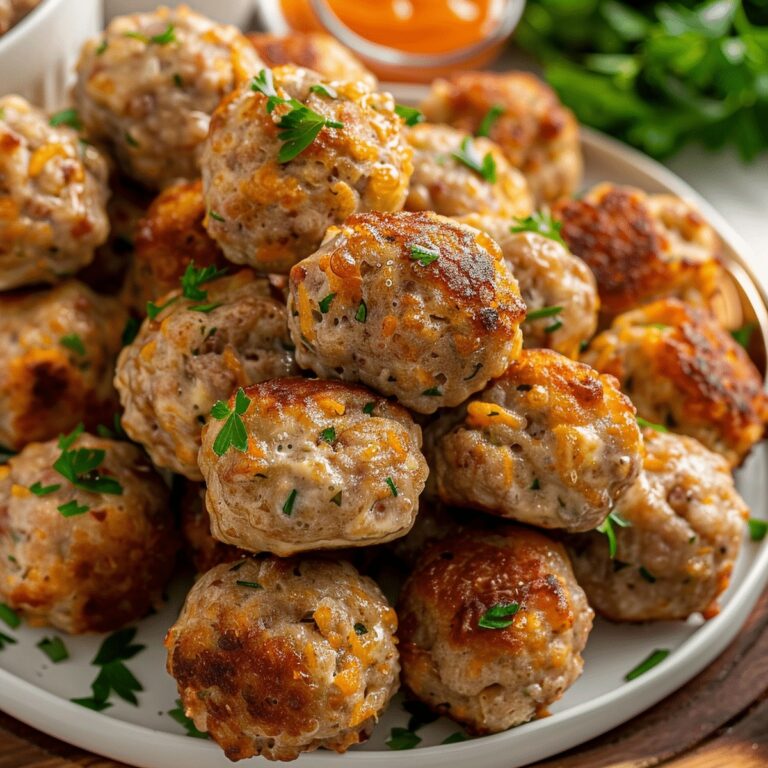 Cream Cheese Sausage Balls Recipe