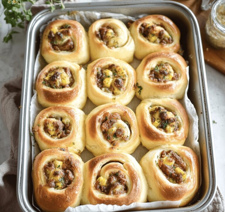 Fluffy Breakfast Rolls Recipe