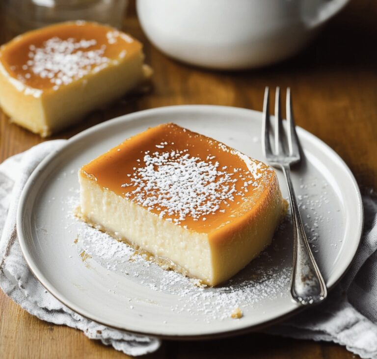 Silky French Antilles Coconut Flan Recipe