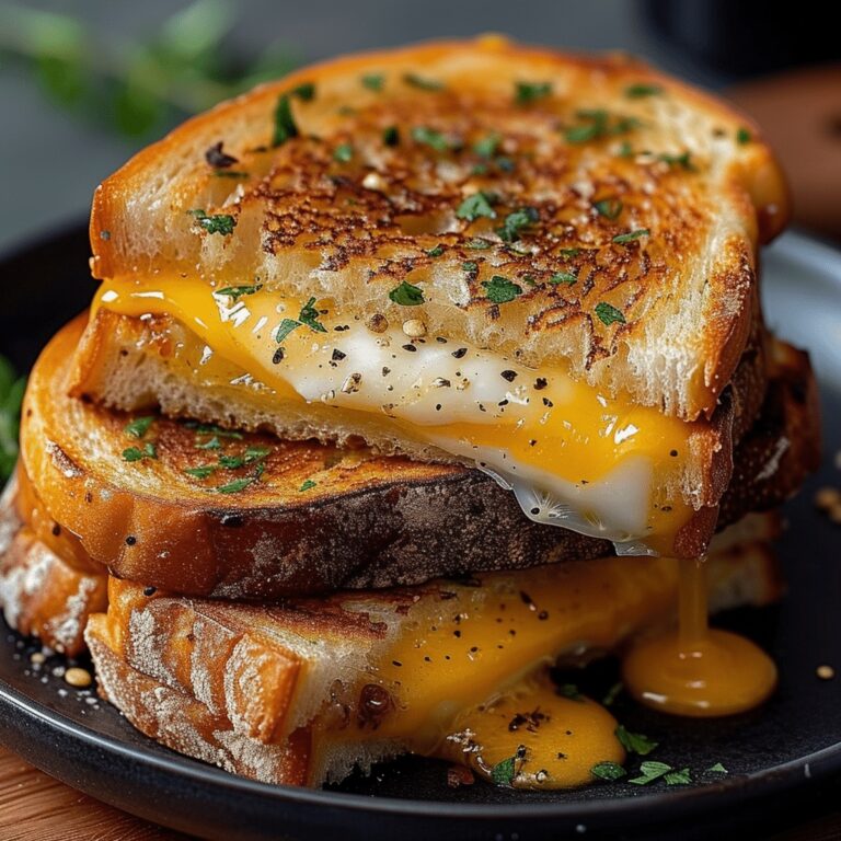 Gourmet Breakfast Grilled Cheese Recipe