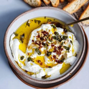 Silky Whipped Ricotta With Honey Recipe