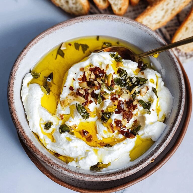 Silky Whipped Ricotta With Honey Recipe