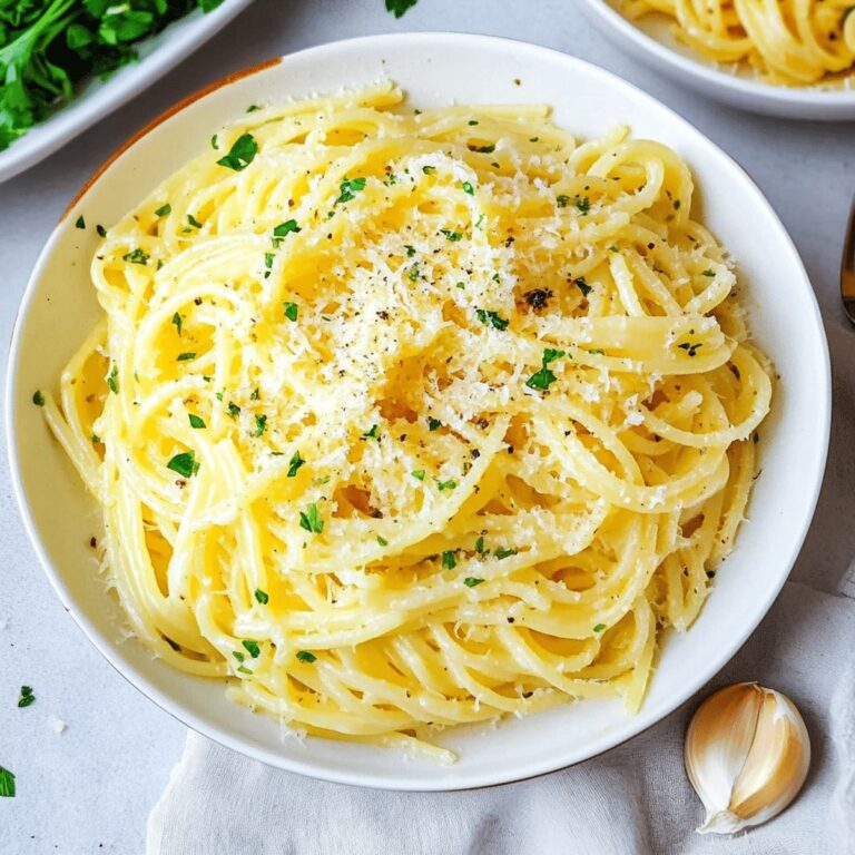 Creamy Garlic Butter Pasta Recipe