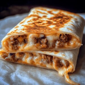 Cheesy Grilled Cheese Burrito Recipe