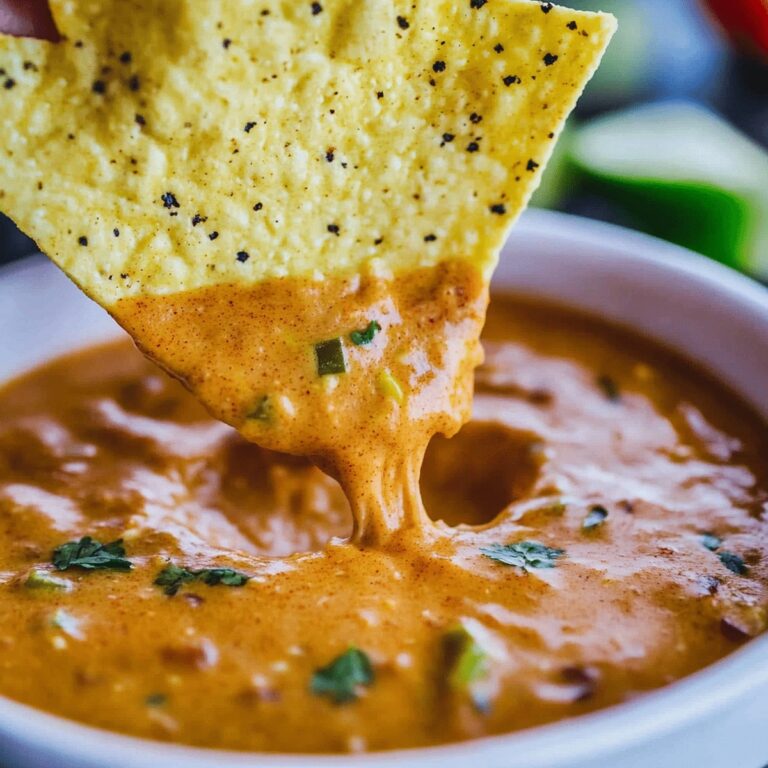 Spicy Chilis Queso Dip Recipe
