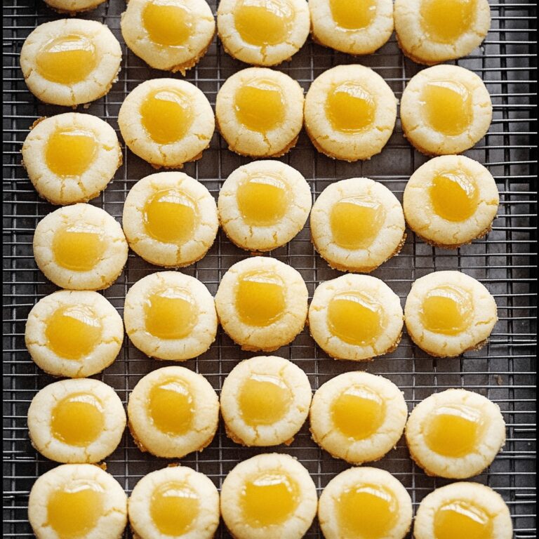 Lemon Thumbprint Cookies Recipe