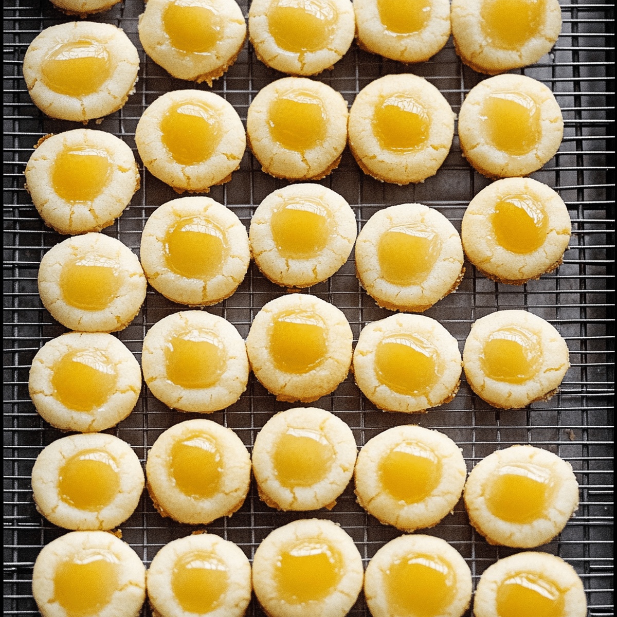 Lemon Thumbprint Cookies Recipe