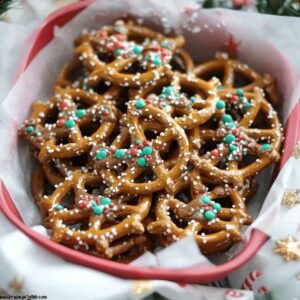 Christmas Rolo Pretzels Recipe