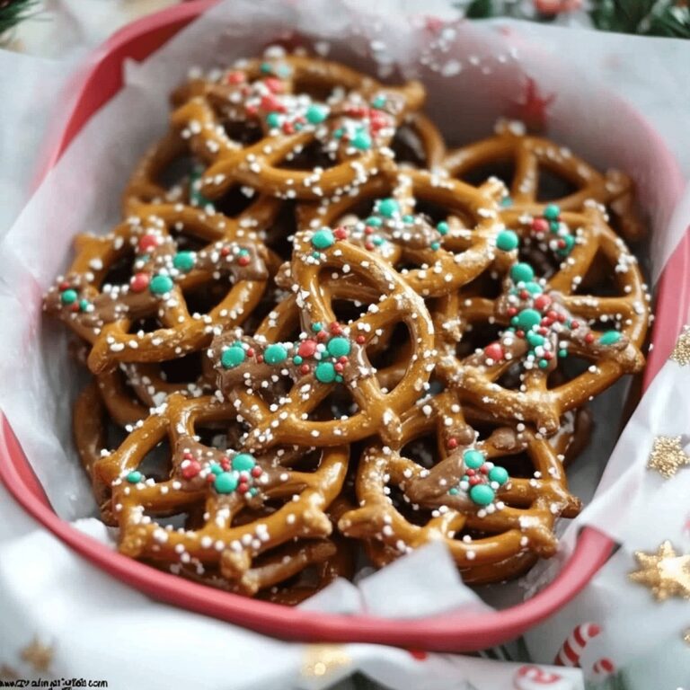 Christmas Rolo Pretzels Recipe