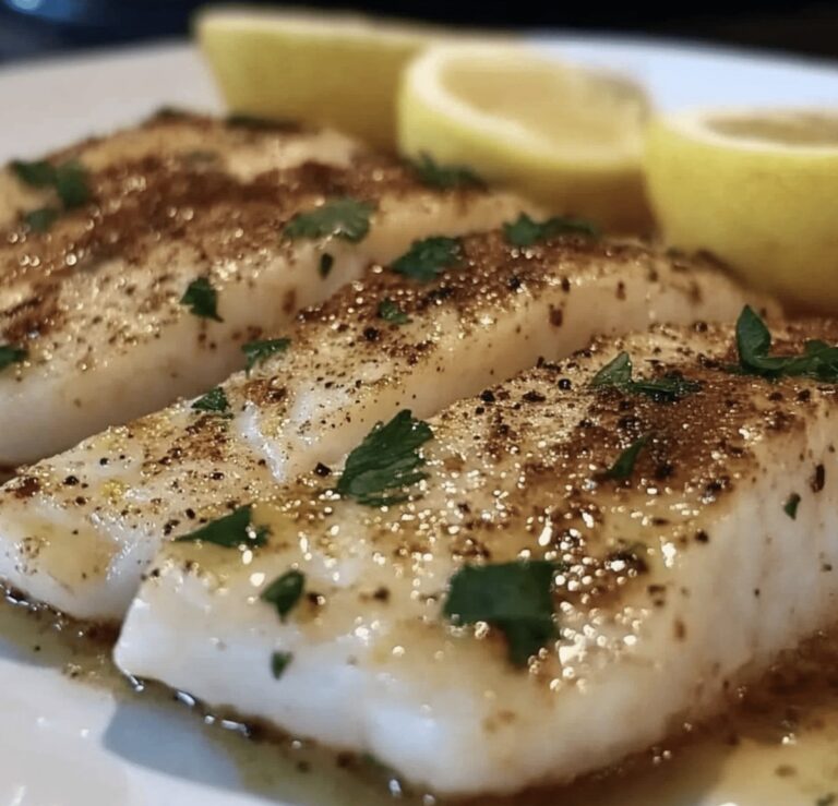 Zesty Lemon Butter Fish Fillet Recipe